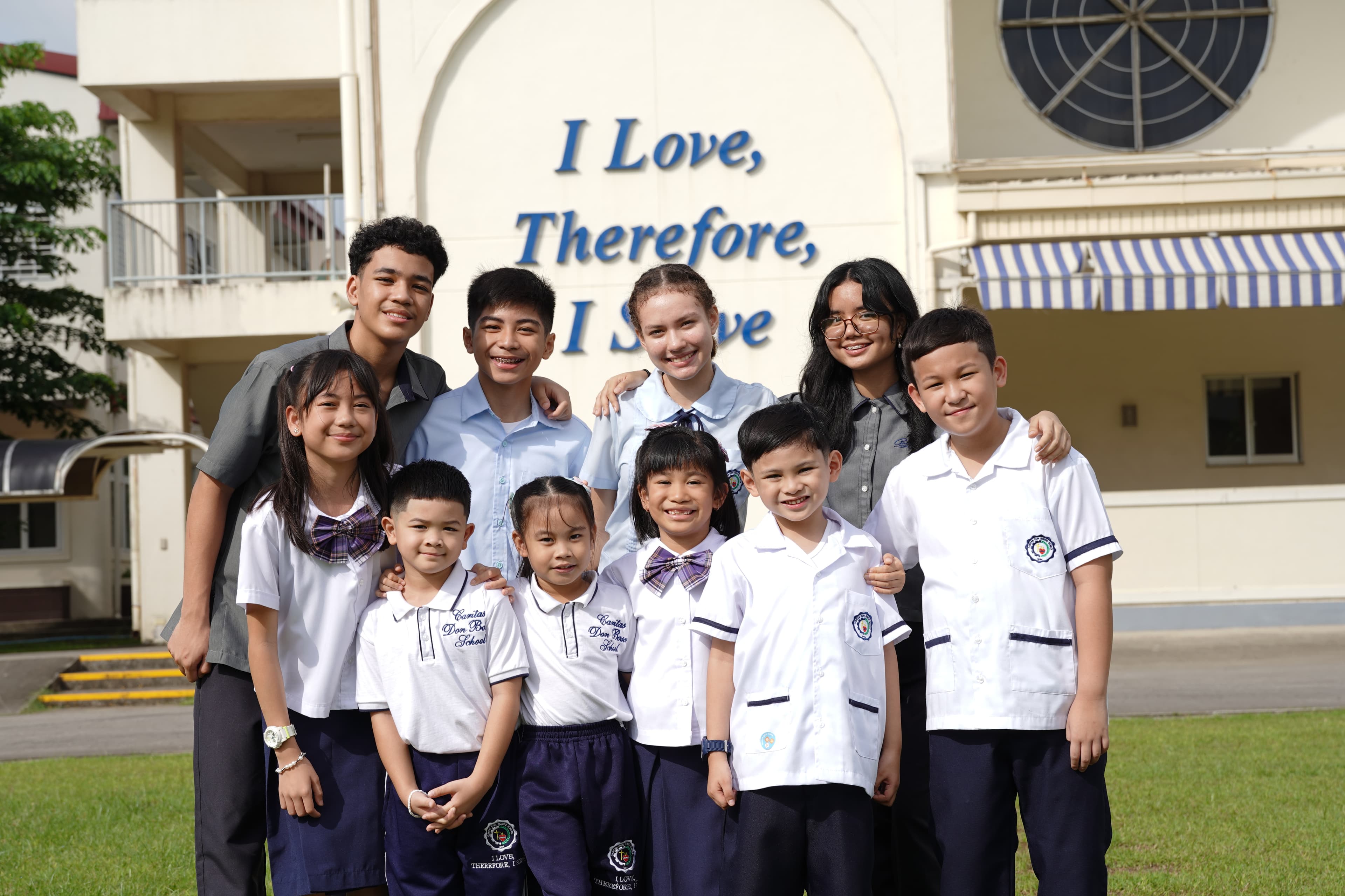 Students on campus